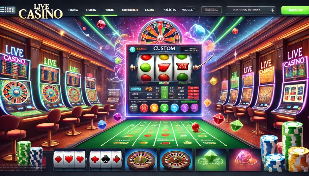 custom slot machine software