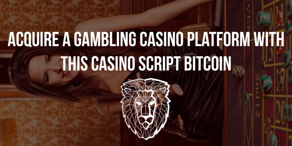 Acquire a Gambling Casino Platform with this Casino Script Bitcoin – You’ll be Ready in Three Minutes!